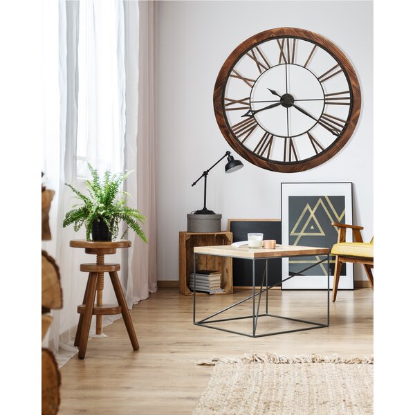 Howard Miller Thatcher Metal Wall Clock And Reviews Wayfair